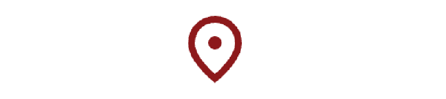 Red pin icon representing a location.